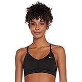 Nike Damen Indy Sport-BH, Black/Black/Black/White, L