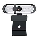 OTHA 60fps 1080p Webcam,HD Streaming PC Kamera Autofocus mit Duales Mikrofon und Schutz der Privatsphäre, Compatible with Zoom/Skype/Facetime/Teams