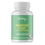 Vitabay Johanniskraut Extrakt 5000 mg • 120 vegane Kapseln • St. John's Wort • Hochdosiert • Liefert Hypericin • Schonende Verarbeitung • Made in Germany