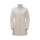 Jack Wolfskin Damen High Cloud Coat W Fleece Jacke, winter pearl, L EU