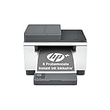 HP LaserJet MFP M234sdwe Multifunktionslaserdrucker (HP+, Drucker, Scanner, Kopierer, Vorlageneinzug, WLAN, LAN, Duplex, Airprint, mit 6 Probemonaten Instant Ink inklusive) Grau/Weiß, 29 Seiten/Min