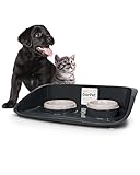 GarPet Futterstation für Hunde und Katzen - Napf-Set mit erhöhter Unterleg-Matte - 2 Futterschalen mit Halterung - rutschfeste Futter Bar - Fressnapf