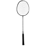 Best Sporting Badminton Schläger 500 XT I Hochwertiger Federballschläger aus gehärtetem Stahl I Leichter Badmintonschläger 109 g I Federball Schläger mit Lawntex Saiten I Profi Schläger