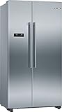 Bosch Hausgeräte KAN93VIFP Serie 4 Amerikanischer Side-by-Side / A++ / 178,7 x 90,8 cm / 363 kWh/Jahr / Inox-antifingerprint / 371 L Kühlteil / 189 L Gefrierteil / NoFrost / IceTwister