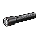 Ledlenser, P7R Core, LED Taschenlampe, 1400 Lumen, mit Akku, wiederaufladbar, wasserfest, fokussierbar, Leuchtweite 300 Meter, Leuchtdauer bis zu 90 Stunden, mit Magnetladekabel