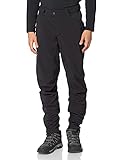 VAUDE Men's Qimsa Softshell Pants II S/S+L/S, Black, M Lang, Black/Black