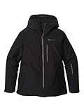 Marmot Damen Wasserdichte, Warme Ski- Und Snowboard-jacke Mit Gore-tex, Atmungsaktive Winterjacke Mit Schneefang, Auch Als Winddichter Regenmantel Nutzbar Wm's Lightray Jacket, Black, L, 12270