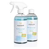 Jemako Sanitärreiniger Blue Sea 2x500 ml inkl. Schaumpumpe und Mikrofasertuch