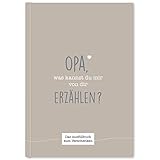 CUPCAKES & KISSES® Opa was kannst du mir erzählen I Buch zum ausfüllen I Geschenke für Opa I Geschenk für deinen Opa zum Geburtstag oder Weihnachten