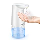 Tecnix Desinfektionsspender Automatisch Alkoholsprühgerät 500ml, Automatischer Infrarot Sensor Sprühspender, Berührungslos Seifenspender für Küchen,Büro,Schule, Hotel, Restaurant usw