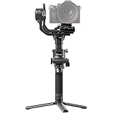 DJI RSC 2 - 3-Achsen-Stabilisator-Gimbal für spiegellose und DSLR-Kameras, Nikon Sony Panasonic Canon Fujifilm, Ronin SC, 3kg Zuladung, Porträtmodus, Touchscreen - Schwarz, Einheitsgröße