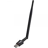 Octagon 300Mbit/s WL038 USB Wlan Stick mit Antenne Schwarz