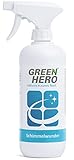 Green Hero Schimmelwunder Chlorfrei bekämpft Schimmelpilze, Sporen & Bakterien zuverlässig 500 ml chlorfreier Schimmelentferner für Holz, Mauerwerk, Tapeten, Kacheln, Polster,Teppiche, Gardinen uvm.