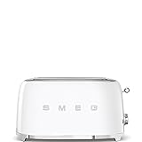 Smeg TSF01WHEU Toaster TSF02WHEU weiß, Metall