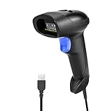 NetumScan USB 1D-Barcode-Scanner, kabelgebundener Handheld-CCD-Barcode-Leser, unterstützt das Scannen von UPC-Barcode-Lesern, geeignet für Lagerhallen, Bibliotheken, Supermärkte