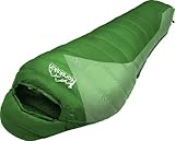 Norskskin Mumienschlafsack Schlafsack Taiga Extremwert bis -23 Grad nur 2 Kg Camping Outdoor Festival (Links)