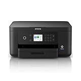 Epson Expression Home XP-5200 3in1 Tinten-Multifunktionsdrucker(DIN A4, Scanner, Kopierer, WiFi, Duplex, 6,1 cm Display, Einzelpatronen, 4 Farben), Amazon Dash Replenishment-fähig, schwarz, C11CK61403