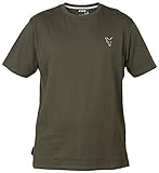 Fox Collection Green Silver T-Shirt - Shirt für Angler, Größe:XXXL