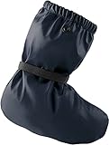 DAFENP Baby Regenfüßlinge Matschfüßlinge Wasserdicht Winddicht Buddelfüßlinge Krabbelschuhe für Kleinkinder und Baby Jungen Mädchen YW025-NavyBlue-M