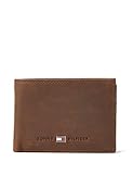 Tommy Hilfiger JOHNSON MINI CC FLAP AND COIN POCKET AM0AM00662 Herren Geldbörsen 11x8x2 cm (B x H x T), Braun (Brown 041)