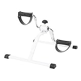 Tragbarer Pedaltrainer Mini Bike Heimtrainer Armtrainer Beintrainer Trainingsgeräte für Arme, Beine Indoor-Übungen Bewegungstrainer Fahrradtrainer für Senioren und Junge Ausdauertraining