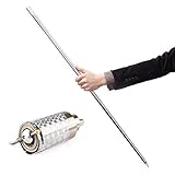 TBEONE Magic Pocket Staff Zauberstab Teleskop Requisiten Lustige Toy Metal Appearing Cane Für professionelle Magier Rollenspiel Requisiten