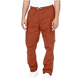 Rumity Herren Hose Jogger Cargo Jeans Hosen Stretch Sporthose Herren Hose mit Taschen Slim Fit Freizeithose Herren Hose Hosen Herren Herren Arbeitshosen {6}