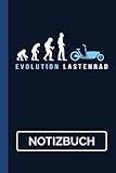 Notizbuch: Lastenfahrrad Transportrad Lastenrad I Tourenplaner I Tourenplaner [Gepunktet] 120 Seiten I Soft Cover I