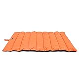 Hundedecke Waschbar Hundematte Flauschige Hunde Decke Quadrat for Hundedecke Auto RüCkbank Reisedecke Hund Outdoor Hundedecke orange