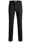 JACK & JONES Herren Slim Jjimarco Jjbowie Sa Hose, Schwarz, 34W / 30L