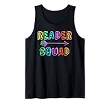 READER SQUAD Lehrer für virtuelle Alphabetisierung 100. Schultage Tank Top