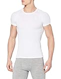 Odlo Herren ACTIVE F-DRY LIGHT Baselayer T-Shirt mit Rundhals, White, L