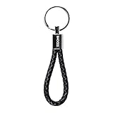 Snocks Schlüsselanhänger edel für Damen & Herren (1x Schwarz, OneSize) Key Chain Auto Schlüsselanhänger