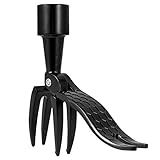 WAITLOVER Claw Weeder the Stand Up Unkraut-Abzieher, Werkzeug, Rootr Ersatz mit Unkrautpedal P8J3 Kopf Fuß Garten Jäten Outdoor Metall