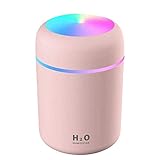 Humidifier 300ml raumbefeuchter amazon luftbefeuchter klein Personal luftbefeuchtungsgerat for Bedroom Living Room Children's Room gut schlafen