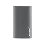 Intenso 3823460 Premium Portable 1TB Externe SSD Festplatte(USB3.0,Aluminium)Anthrazit