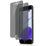 Agedate für Panzerglas für iPhone 6/6S/7/8/SE 2020 Sichtschutzfolie, Anti-Spy Panzerglasfolie für iPhone SE 2020 Displayschutz, Privatsphäre Folie Blickschutzfolie für iPhone 8 Folie sichtschutz