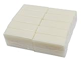 Wasserrose® 10x100g=1kg KERNSEIFE DIY SEIFE REIN OHNE DUFT OHNE FARBSTOFFE OHNE PALMÖL OHNE EDTA Made IN Germany