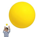 Schwammbällchen für Kinder - Unbeschichteter Schaumstoffball mit hoher Dichte und Dämpfer,Indoor Activity Ball Kick Play Ball Mute Basketball Indoor Sporttraining Spielzeug für sicheren Spaß Tuoting