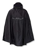 VAUDE Valdipino Poncho, Black, XL