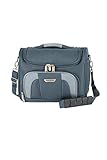 Travelite Handgepäck Kulturtasche mit Aufsteckfunktion, Gepäck Serie ORLANDO: Klassisches Weichgepäck Beautycase im zeitlosen Design, 098492-20, 19 Liter, 0,9 kg, marine (blau)