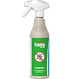 Envira Anti Milben-Spray 500 ml - Mittel gegen Milben, Hausstaubmilben - Milbenabwehr für Matratzen, Textilien & Polster mit Langzeitwirkung - Geruchlos