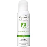 Allpresan Fuß spezial Nr. 6 Schaum-Creme für strapazierte Haut - Fußcreme zur täglichen Pflege beanspruchter Füße - 125 ml