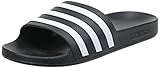 adidas Herren Adilette Aqua Dusch Badeschuhe, Schwarz, 42 EU