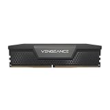 Corsair VENGEANCE DDR5 32GB (2x16GB) 5600MHz C36 Intel Optimierte Desktop-Arbeitsspeicher (Onboard-Spannungsregelung, Anpassbare Intel XMP 3.0-Profile, Kompakter Formfaktor) Schwarz