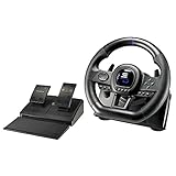 Superdrive - Rennlenkrad SV650 Racing Wheel lenkräd mit Pedalen, Shift & Vibration - Xbox Series X/S, Switch, PS4, Xbox One, PC, PS3 (programmierbar für alle Spiele)