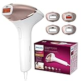 Philips Lumea Prestige IPL Haarentfernungsgerät inkl. 4 Aufsätze - Lichtbasierte, langanhaltende Haarentfernung für seidig glatte Haut (Modell BRI948/00)