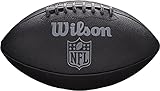 Wilson Unisex-Adult NFL JET BLACK OFFICIAL SIZE FB American Football, Uni