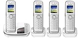 Panasonic KX-TGJ322GW+2 / Quattro-Set mit AB Weiss