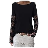 Caixunkun Shirt Damen Giraffe Lila Tshirt WeißE Bluse T-Shirt SchößChen Oberteil Rosa Beachtime Tshirts Für Frauen Schulterfrei T S(Black, L), Schwarz